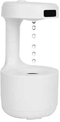 Luftbefeuchter 800ml,CEIEVER Ultraschall Luftbefeuchter mit Timerfunktion Schlafzimmer Ultra Leise Raumluftbefeuchter LED-Anzeige,für Haus Yoga Büro White