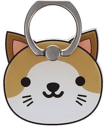 Cat Kitten Animal Cute Phone Ring Holder Grip Finger 360 Mount Stand Mobile Universal Loop for All Smartphones