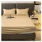 OBONG Premium Spannbettlaken 100% Tencel Lyocell Eukalyptusfasern Spannbetttuch for Allergiker Antibakteriell Ganzjahres Bettwäsche (Color : C, Size : King)