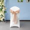 Hessain Chair Sashes, Rustic Jute Burlap Vintage Wedding, Party Decoration Vintage Shabby Chic Wedding Table Runner Sash Rustic Sewed Edge DIY Crafts, 22cm x 280cm, Blush Pink, 10pcs