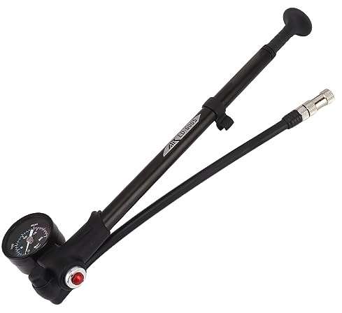 Hochdruck-Stoßdämpferpumpe, 300 PSI, Tragbares Amerikanisches Französisches Ventil, Aluminiumlegierung, Mountainbikes, Rennräder, Motorräder