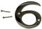 3-Inch Polished Chrome Door Numbers Screw On Number 6 Door Number House Front Door Building Porch Gate Address One Elegant and Bold Door Numerals Suitable for All Door Types.