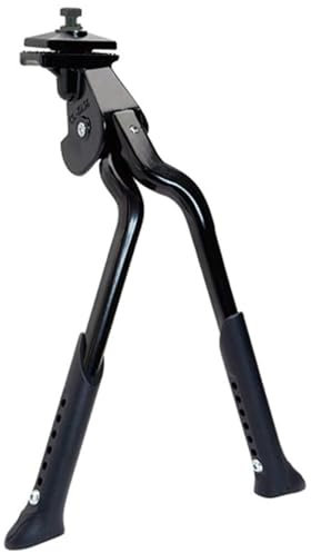 RBRL Fahrradständer, Doppelbein Center Mount, Schwere Verstellbare Fahrrad Ständer, für 24-29 Zoll Verstellbare Fahrräder, Aluminium-Legierung Fahrradständer E-Bike