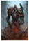 RIOEPURRT Darksiders Metallposter, 6 Poster, dekorative Malerei, Leinwand, Wandposter und Kunstdruck, moderne Familienschlafzimmer-Dekoration, Poster, 40 x 60 cm