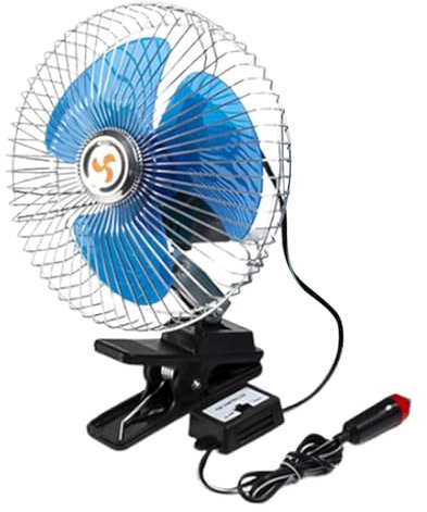 Ventilador de refrigeración automático,Ventilador de refrigeración de vehículos,Ventilador portátil para asiento de coche | Los cigarrillos encienden el ventilador de poco ruido del ventilador del air