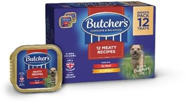 Butcher's Meaty Recipes 3 x 12 x 150g Foils