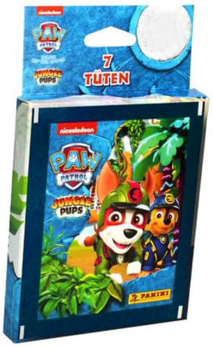 Panini Paw Patrol Sticker Serie 10 - Jungle Pups Sammelsticker (2024) - 1 Blister