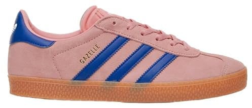 Adidas Gazelle Big Kid Sneaker, Rosa/Blu marino, 7.5 US Women/6.5 US Men