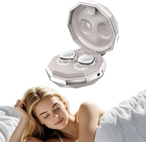 Small In Ear Bluetooth Sleep Headphones Mini Wireless Sleep Earbuds for Sleeping Ear Buds Noise Cancelling Waterproof Bluetooth Earphones for Side Sleeping Wireless Small Earbuds for iPhone Android