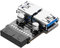 SinLoon USB 3.0 Frontpanel Header USB 3.0 19/20Pin auf Dual USB A Motherboard Header Adapter USB 3.0 19Pin Buchse auf Doppel USB Typ A Buchse Frontanschluss Konverter