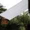 Telo ombreggiante al 50% bianco con occhielli, perfetto per serre, terrazze, garage e giardini, 5 x 6 m