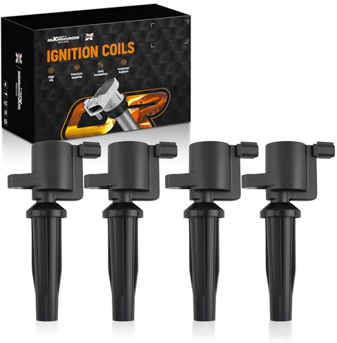 maXpeedingrods Zündspule für Focus MK2 C-Max Galaxy WA6 Mondeo MK4 Transit | Zündmodul für Mazda 3 BK Tribute C30 S40 S80 V50 V70 III 1224925,1314271,1322402