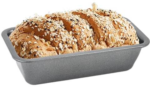 Toast Baking Box, Cake Mold, 6.1x3.35x1.57 Inches Carbon Steel Non-Stick Must-Have Rectangular Pan, Small Bread Baking Tool for Toasts, Cakes, Brownies, Oven or Toaster Use