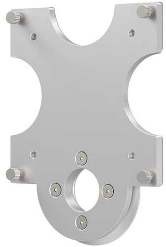 VESA Mount Adapter for Pre-2021 iMac, No-Drill Conversion Kit with 75x100 mm Pattern, Enables Desk Mounting on Monitor Arms for 21.5 & 27 iMac Models