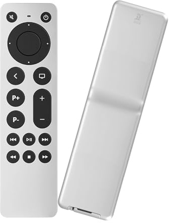 Mando a distancia de repuesto para todos los televisores de Apple: para Apple 4K / Gen 1 2 3 4/ HD A2169 A1842 A1625 A1427 A1469 A1378 A1218 (sin función de voz)