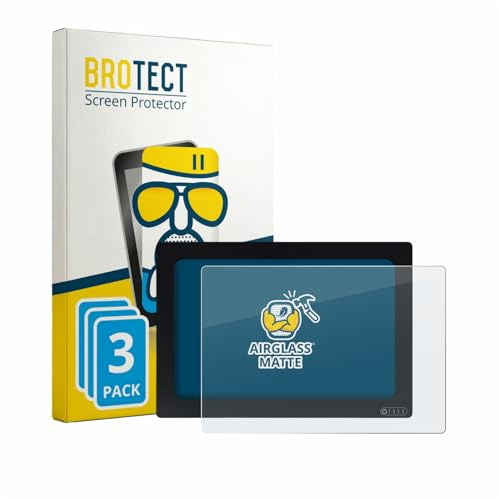 BROTECT Entspiegelungs Schutzglas für Raymarine Axiom+ 12 (3 Stück) Schutzfolie Glas Matt [Extrem Kratzfest 9H, Anti-Reflex, Anti-Fingerprint]