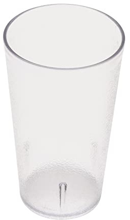 G.E.T. Heavy-Duty Plastic Restaurant Tumblers, 12 Ounce, Clear (Set of 4)