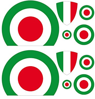GamesMonkey Adesivi Stickers Vespa Kit Piaggio Vespa GTS PX Primavera Sprint ET3 ET1