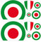 GamesMonkey Adesivi Stickers Vespa Kit Piaggio Vespa GTS PX Primavera Sprint ET3 ET1