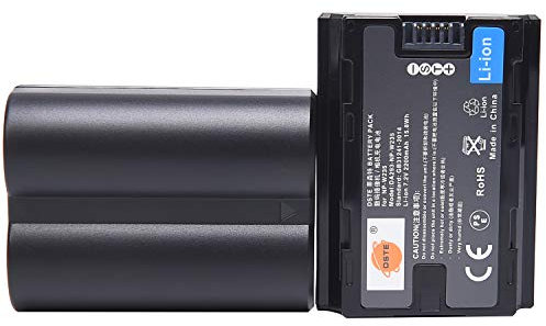 DSTE 2PCS NP-W235 Li-ION Batterie Remplacement pour Fuji XT4 X-H2 X-H2S Digital Caméra