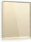 BSEED Interruttore della luce touch, 1 ingresso, 1 via, con display a LED oro, interruttore della luce da incasso con cornice in vetro, 86 mm (carico massimo: 3-500 W)