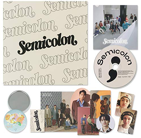 SEVENTEEN Speical Album - [ SEMICOLON ] CD + Photobook + Folded Postcard + Mini Card + Sticker + Photocards