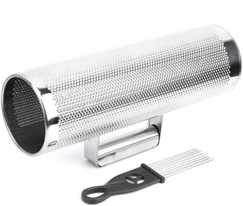 Guiro Shaker con raschietto, strumento a percussione manuale Guiro Shaker in metallo 4x12 pollici Orff strumento a percussione per strumenti musicali per adulti