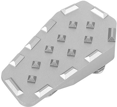 Tbest Pedal de Palanca de Freno Tendido Ducati Multistrada 950, Palanca de Freno de Pie Trasero, Extensión de Pedal, Almohadilla de Aumento, Aleación de Aluminio Cnc, Apto para S1000Xr (Titanio)