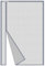Risareyi Zanzariera Magnetica in Vetroresina 115x235cm, Grigio Rete Fine, Apertura Laterale Tenda con Calamita Zanzariere Magnetiche per Porte Finestre per Balcone Chiusura Automatica