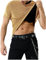 Casey Kevin Herren Glitzer T-Shirt Pailletten Hemd Shirt Metallic Shirt Sommer Oberteil Tops Für Männer Goldenes Silber Tee Mit Rundhals-Ausschnitt Clubwear Men