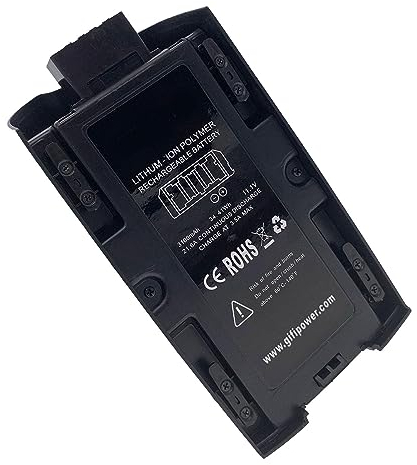 Ukkipower 11.1V 3100mAh Ersatz Akku Kompatibel mit Parrot Bebop 2 Drone Quadcopter