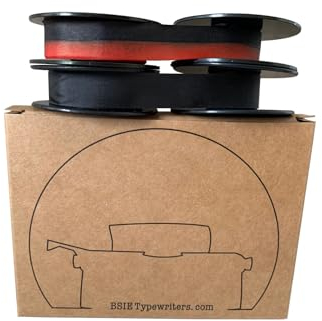 IMPERIAL SCHREIBMASCHINENBAND - BSIE Typewriters - (1 x Schwarz & Rot + 1 x Schwarz)