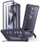 ESR for Samsung Galaxy S24 Ultra Case, S24 Ultra Case with Extra Protective Front Frame, 3 Stand Modes, Exceeds Full-Coverage Military-Grade Protection, Heavy Duty Shock Armor Stand, Frosted Purple