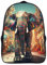 Elephant Schulrucksack, Rucksack Herren Passend Laptop Schulranzen Vintage Rucksack Für Teenager Hochschule Schultasche Casual Daypack 40x28x16cm