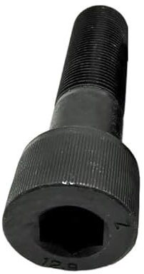 Muarted 1/2/10PCS Feingewinde M6x0,75 M8x1 M10x1/1,25 M12x1,25/1,5 M14 M16x1,5 304 A2 Edelstahl Sechskant Innensechskantschraube(35mm,2pcs M10x1.25)