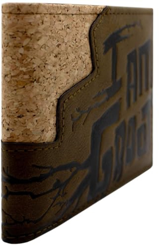 PocketGear Guardians I Am Groot of The Galaxy Wurzeln Geldbörse Bi-Fold ID & Kartenhalter, Braun