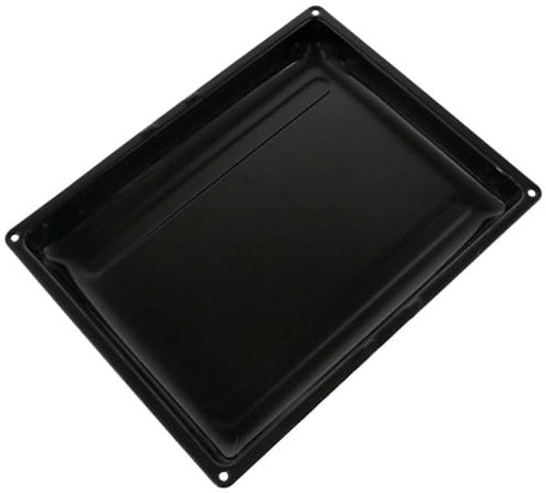 SPARES2GO Small Baking Roasting Tray Grill Pan for Rangemaster Oven Cooker (355mm x 280mm)