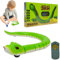 RC Snake Toy, Infrared Snake Toy - Battery Operated RC Snake Toy - Fast Movement Party Supplies, Intelligent Detection Animal for Halloween Christmas
