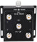 4 Way Coaxial Remote Antenna Switch, 1.8MHz-60MHz 500W PEP with SO-239 Connector, Support +12V Control Voltage