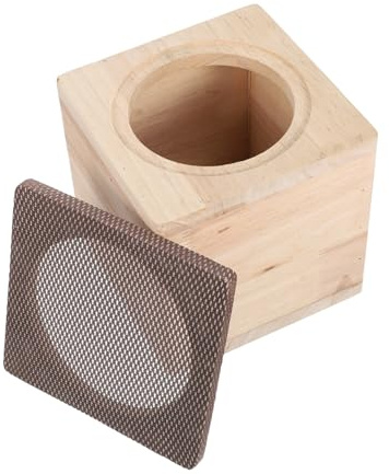 Zerodeko Solid Wood Subwoofer Box for Car Audio Bass-enhancing Speaker Enclosure with Natural Wooden Finish Design for Sound in Automotive Systems