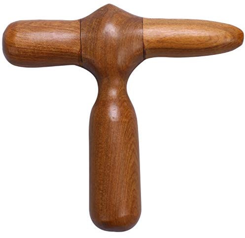 Asyduey 1Pcs Acupuncture Acupoint Stick Hammer Wood Hand Foot Leg Massager Health