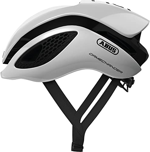 ABUS Unisex Fahrradhelm, Weiß (Polar White), L (59-62 cm)