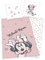 Disney Minnie Mouse Bettwäsche - 135x200 + 80x80 cm mit Wendemotiv - 100% Baumwolle Renforcé