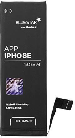Bluestar Akku Ersatz kompatibel mit iPhone SE 1624 mAh 3,82V Austausch Batterie Handy Accu APN 616-00106
