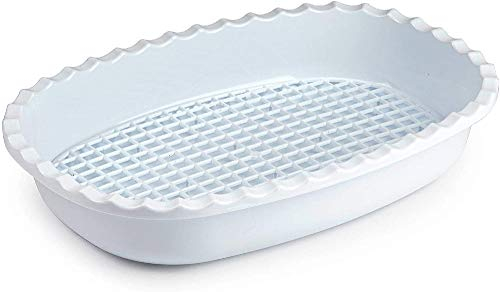 PLASTIC FORTE, Bandeja con rejilla, Blanco, Talla unica, Rejilla