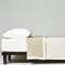 LANEROSSI Maxi-Decke Serenella, Decke aus Kaschmir und Schurwolle, 230 x 270 cm, Weiß/Beige