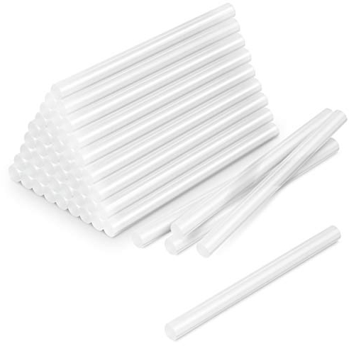 Confezione di stick di colla a caldo trasparente, 50 pezzi (Ø 11 mm)