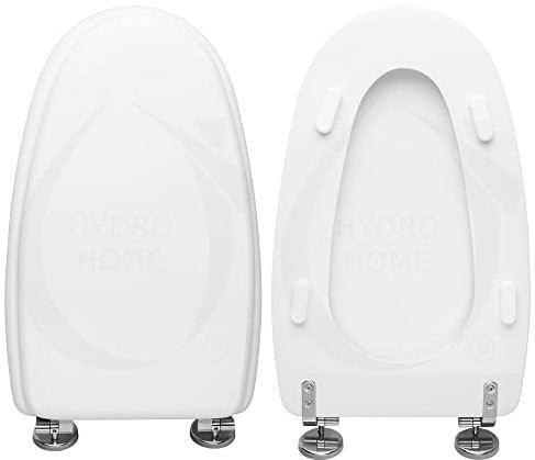 XL Ideal Standard compatible toilet seat cover glossy white polyester