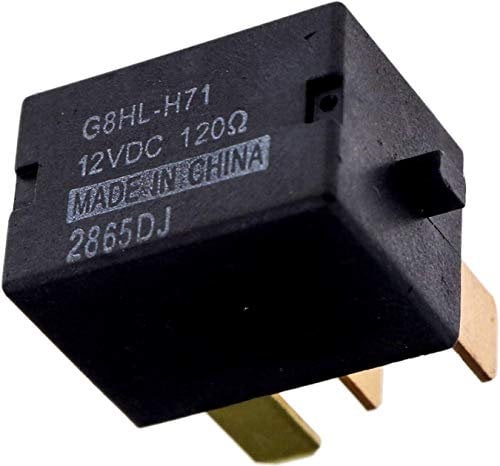 Air Conditioning Relay Starter Black for Compatible With Car, 39794-SDA-A05 Air Compressor Fuse Switch