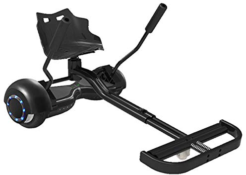 NENGGE Hoverboard Sitz: Nachrüst-Set Kart-Sitz für Elektro-Scooter 6.5, belastbar bis 150kg (Hoverboard Kart), Verstellbare Halterung, für Erwachsene und Kinder Spielzeug und Geschenk